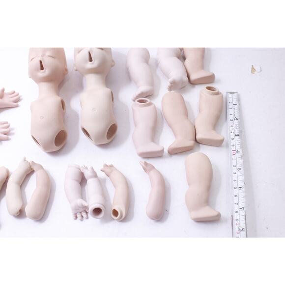 Reborn Doll Parts, Head, Body, Arms, Hands, Legs, DIY, Craft Project, Doll - Picture 5 of 5